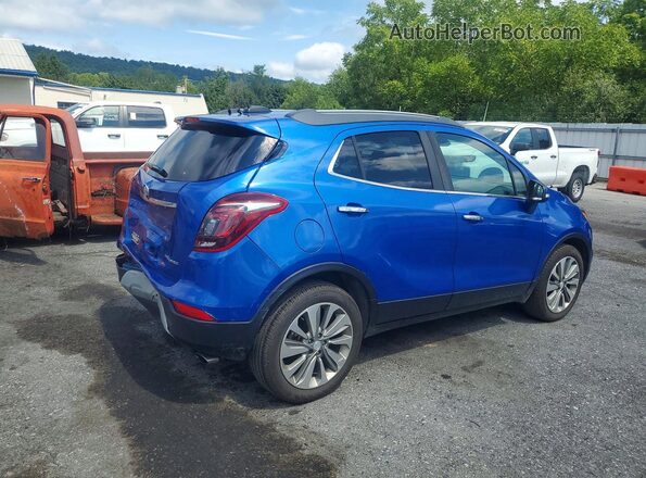 KL4CJASB0JB510704 2018 BUICK ENCORE Blue Задня права чверть