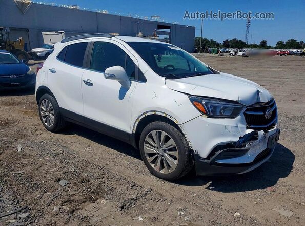 KL4CJASB0JB580025 2018 BUICK ENCORE White Առջևի աջ