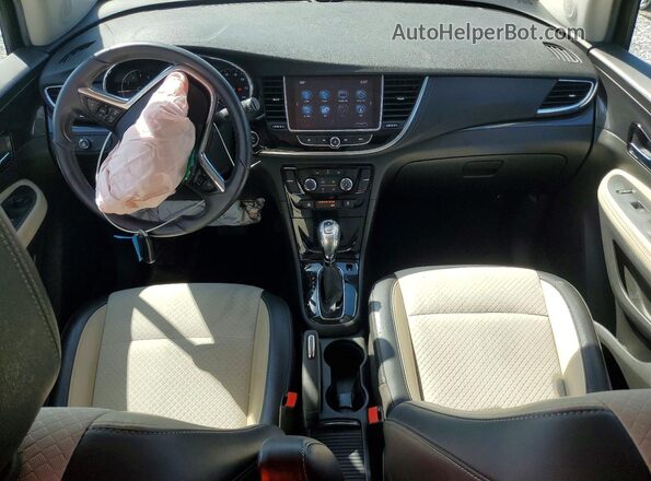 KL4CJASB0JB624508 2018 BUICK ENCORE White Dashboard view