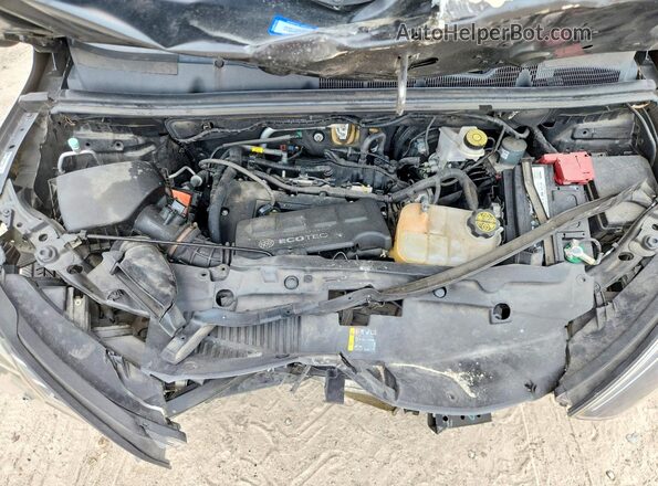 KL4CJASB0JB662627 2018 BUICK ENCORE Charcoal Vista del compartimento del motor