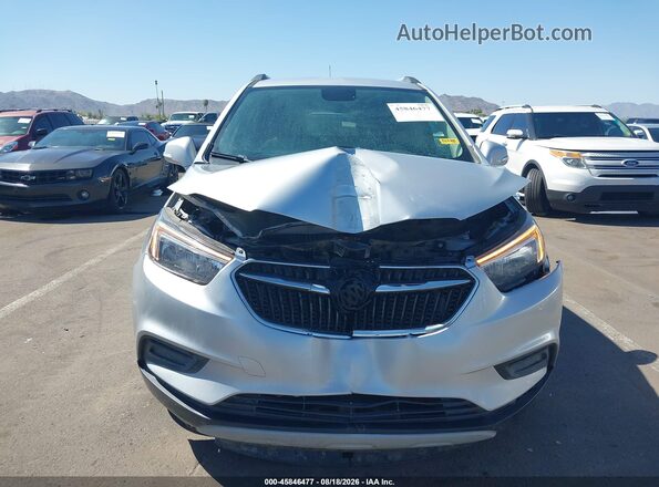 KL4CJASB0KB725579 2019 BUICK ENCORE Серебряный Вид спереди