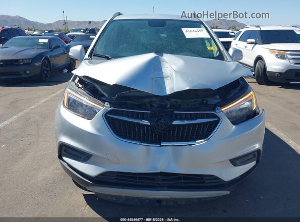 KL4CJASB0KB725579 2019 BUICK ENCORE Серебряный Вид щитка приборов