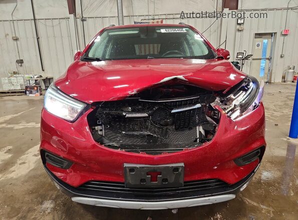 KL4CJASB0KB773504 2019 BUICK ENCORE Burgundy Вид спереду