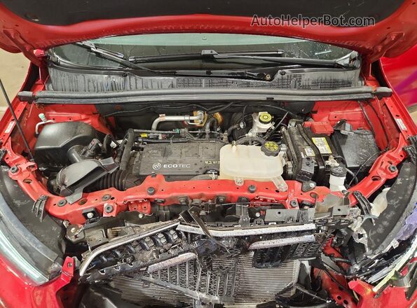 KL4CJASB0KB773504 2019 BUICK ENCORE Burgundy Вид підкапотного простору