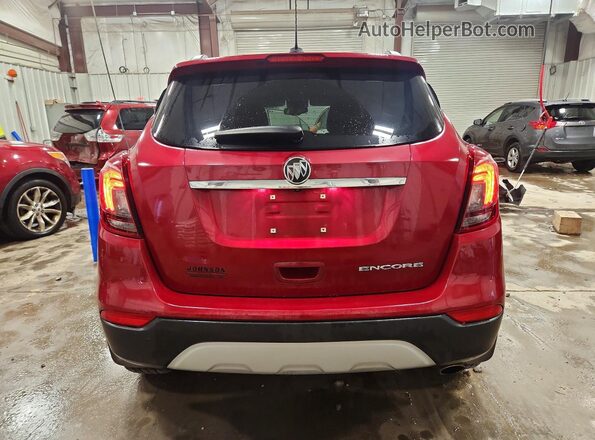 KL4CJASB0KB773504 2019 BUICK ENCORE Burgundy Вид ззаду