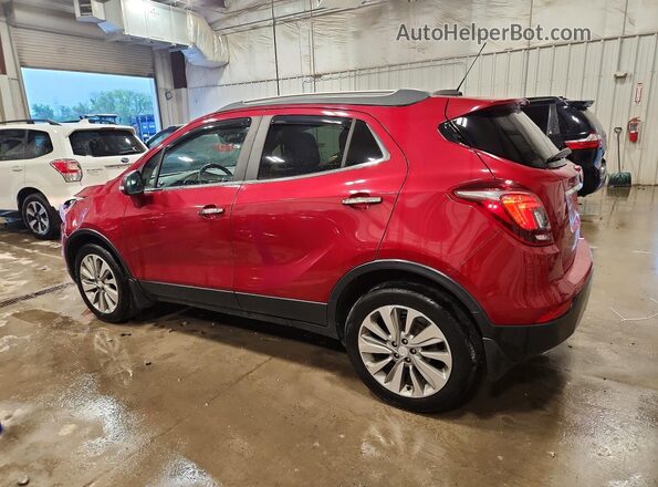 KL4CJASB0KB773504 2019 BUICK ENCORE Burgundy Задня ліва чверть