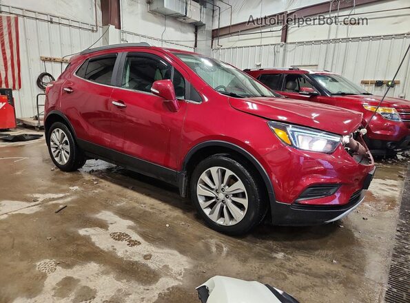 KL4CJASB0KB773504 2019 BUICK ENCORE Burgundy Передня права чверть