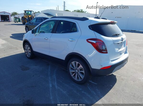 KL4CJASB0KB909131 2019 BUICK ENCORE Белый Задняя левая четверть