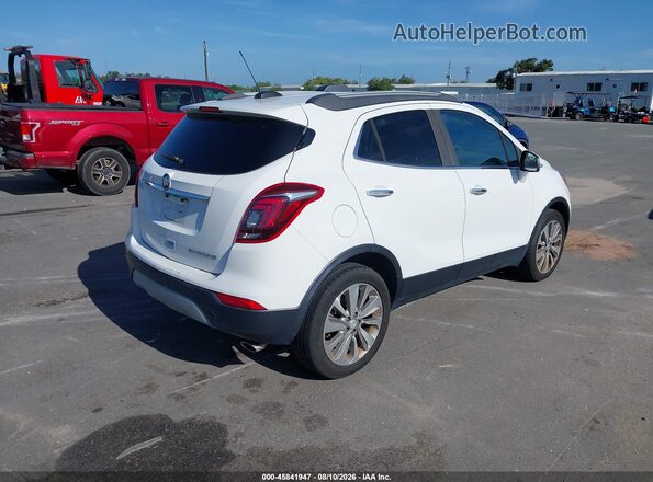 KL4CJASB0KB909131 2019 BUICK ENCORE Белый Задняя правая четверть