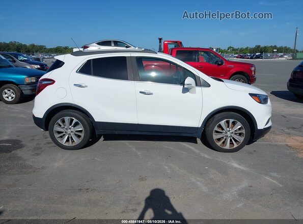 KL4CJASB0KB909131 2019 BUICK ENCORE Белый Вид задней части салона