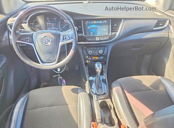 KL4CJASB0KB909940 2019 BUICK ENCORE Черный Вид панели приборов
