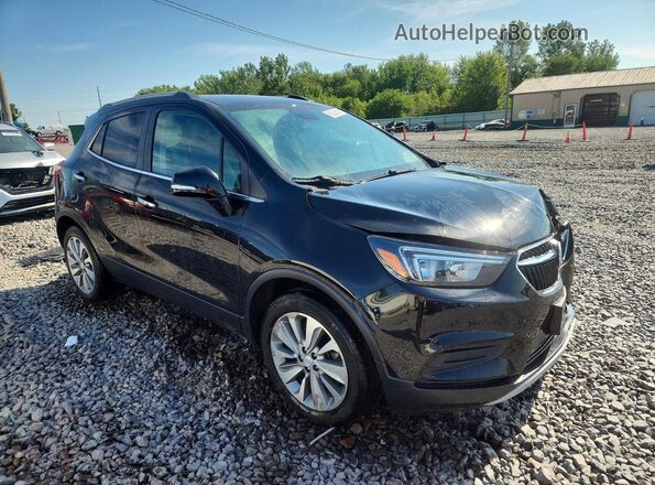 KL4CJASB0KB909940 2019 BUICK ENCORE Черный Передняя правая четверть
