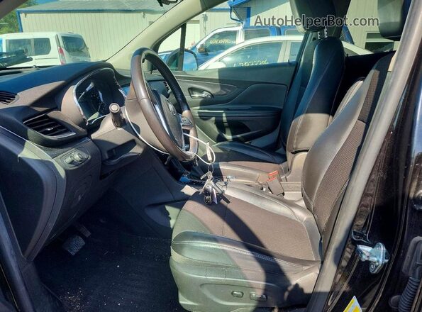 KL4CJASB0KB909940 2019 BUICK ENCORE Черный Вид салона спереди