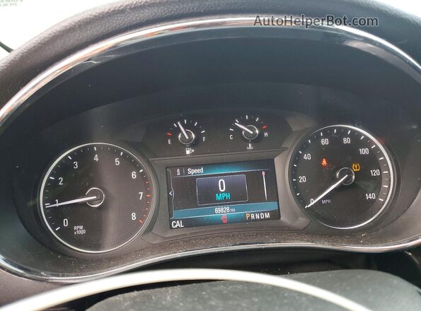 KL4CJASB0KB938886 2019 BUICK ENCORE Blue Instrument cluster view
