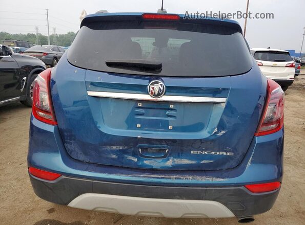 KL4CJASB0KB938886 2019 BUICK ENCORE Blue Rear view