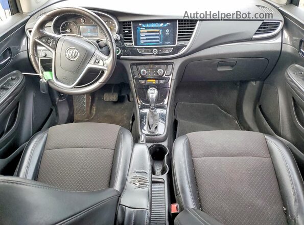 KL4CJASB0KB938886 2019 BUICK ENCORE Blue Dashboard view