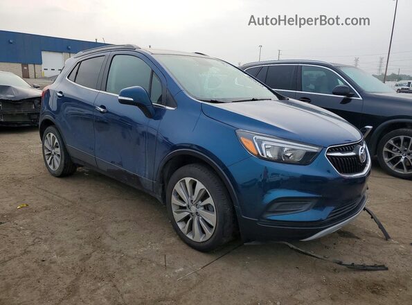 KL4CJASB0KB938886 2019 BUICK ENCORE Blue Front right