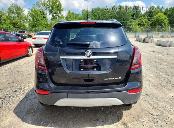 KL4CJASB0LB008858 2020 BUICK ENCORE Black უკანა ხედი