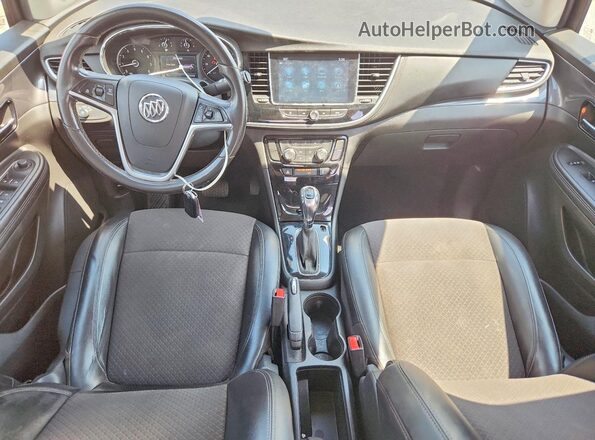 KL4CJASB0LB008858 2020 BUICK ENCORE Black წინა პანელის ხედი
