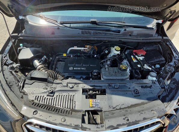 KL4CJASB0LB008858 2020 BUICK ENCORE Black ძრავის განყოფილების ხედი
