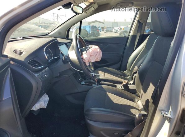 KL4CJASB0MB358928 2021 BUICK ENCORE Silver წინა სალონის ხედი