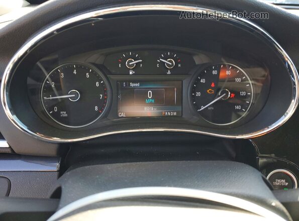 KL4CJASB0MB358928 2021 BUICK ENCORE Silver ხელსაწყოთა პანელის ხედი