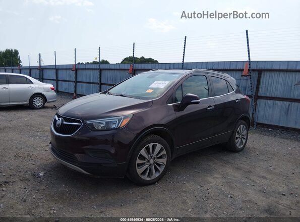 KL4CJASB1HB040032 2017 BUICK ENCORE Maroon Передня ліва чверть
