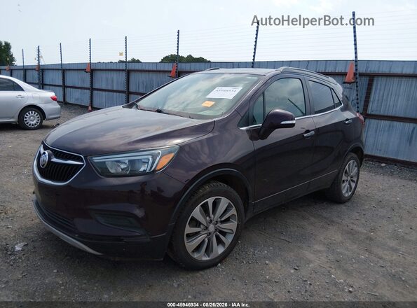 KL4CJASB1HB040032 2017 BUICK ENCORE Maroon Задня права чверть