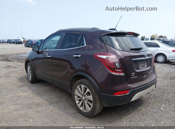 KL4CJASB1HB040032 2017 BUICK ENCORE Maroon Задня ліва чверть