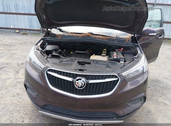 KL4CJASB1HB040032 2017 BUICK ENCORE Maroon Вид ззаду