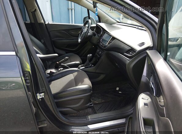KL4CJASB1HB170506 2017 BUICK ENCORE Gray წინა სალონის ხედი