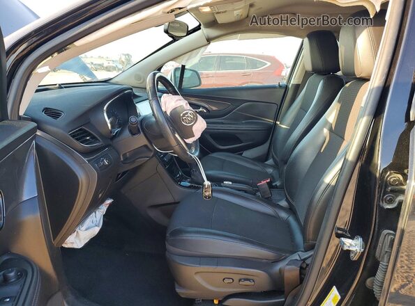 KL4CJASB1JB513174 2018 BUICK ENCORE Black Սալոնի դիմացի տեսք