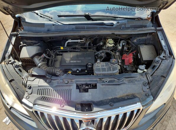 KL4CJASB2GB675159 2016 BUICK ENCORE Gray Вид підкапотного простору