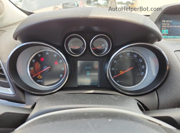 KL4CJASB2GB675159 2016 BUICK ENCORE Gray 