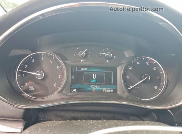 KL4CJASB2HB041903 2017 BUICK ENCORE Gray Vista del cuadro de instrumentos