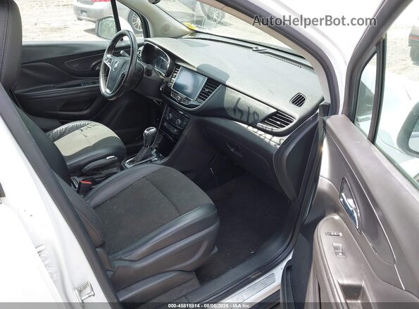 KL4CJASB2HB042338 2017 BUICK ENCORE White Widok wnętrza z przodu