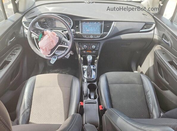 KL4CJASB2HB155092 2017 BUICK ENCORE Black Dashboard view
