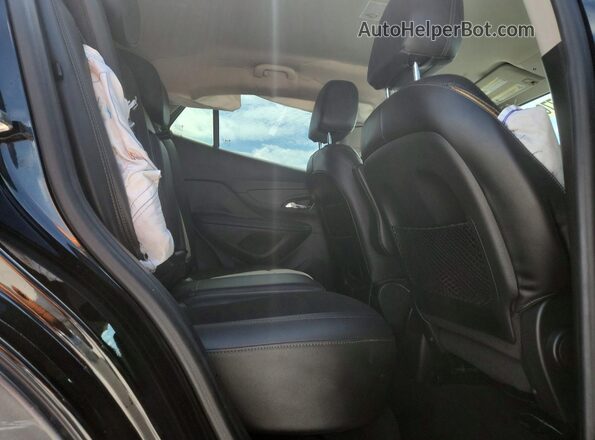 KL4CJASB2HB155092 2017 BUICK ENCORE Black Rear seats view