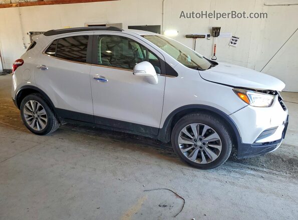 KL4CJASB2HB169655 2017 BUICK ENCORE Белый Передняя правая четверть