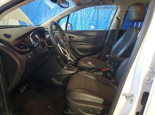 KL4CJASB2HB169655 2017 BUICK ENCORE Белый Вид салона спереди