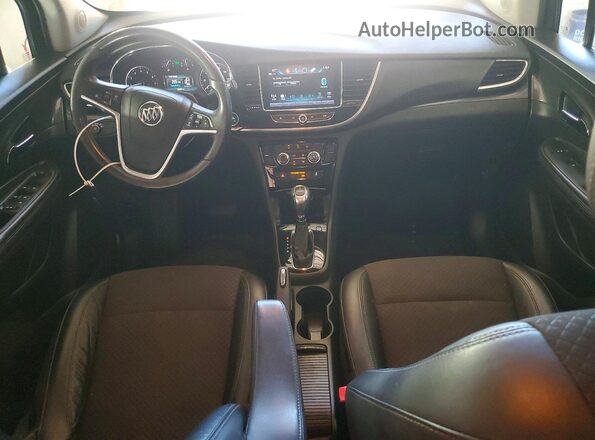 KL4CJASB2HB169655 2017 BUICK ENCORE Белый Вид панели приборов