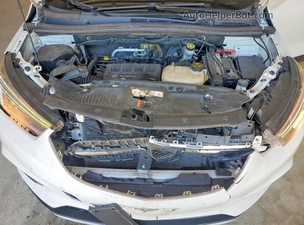 KL4CJASB2HB169655 2017 BUICK ENCORE Белый Вид подкапотного пространства