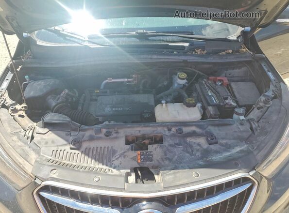 KL4CJASB2HB226470 2017 BUICK ENCORE Gray Vista del compartimento del motor