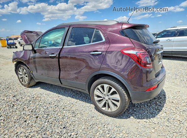 KL4CJASB2JB506590 2018 BUICK ENCORE Бордовый Задняя левая четверть