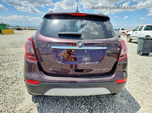 KL4CJASB2JB506590 2018 BUICK ENCORE Бордовый Вид сзади
