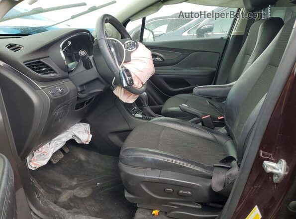 KL4CJASB2JB506590 2018 BUICK ENCORE Бордовый Вид салона спереди