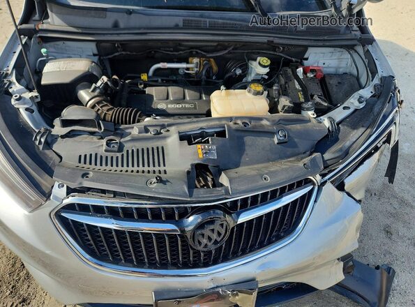KL4CJASB2JB555403 2018 BUICK ENCORE Серебряный Вид подкапотного пространства
