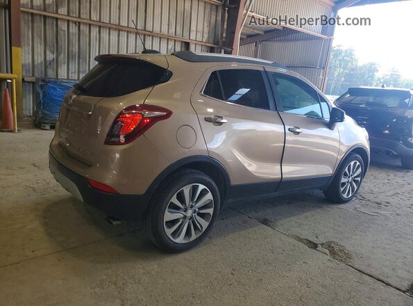KL4CJASB2JB590863 2018 BUICK ENCORE Brown Front interior view