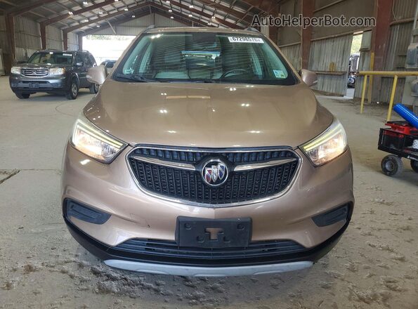KL4CJASB2JB590863 2018 BUICK ENCORE Brown VIN sticker view