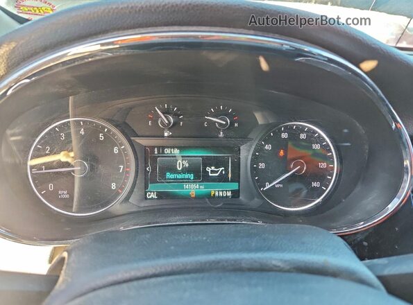 KL4CJASB2JB671152 2018 BUICK ENCORE Black Vista del cuadro de instrumentos